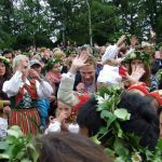 Swedes dance around the Maypole.Photo: The Local/Solveig Rundquist