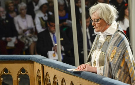 Sweden’s first female archbishop sworn in