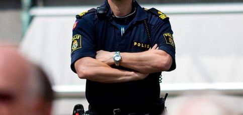 Swedish police: 'We're sweaty all the time'