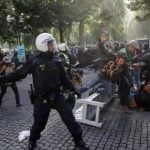 Police injured in anti-Nazi protest in Stockholm