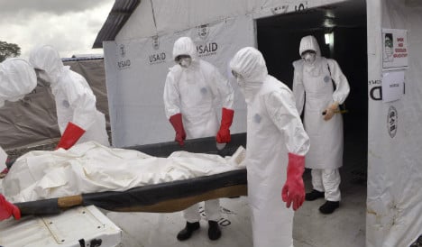 Sweden steps up Ebola financial aid