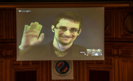 Snowden thanks Sweden and has no regrets