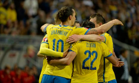 Zlatan double scores Sweden Euro 2016 win