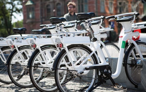 GoBikes will immediately out you as a tourist. Photo: GoBike