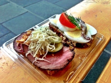 Danes, there's a whole world besides open sandwiches. Photo: Eugene Phoen
