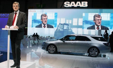 Former Swedish Saab bosses appear in court
