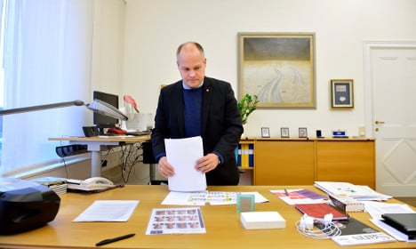 Asylum stabber attacked senior Swedish minister