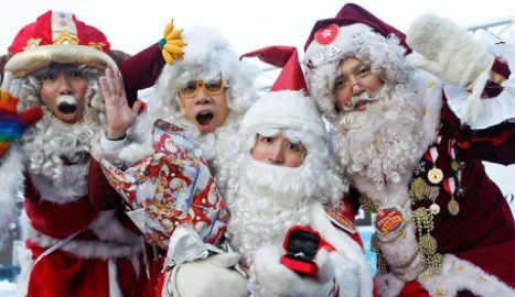 Hong Kong man wins 'world's best Santa'
