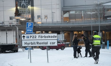 Swedish airport scare was not caused by bomb