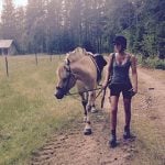 Neiiiighbours offer help to Swedish riding adventurer