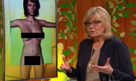 Why Swedes are in a huff about a giant penis on TV
