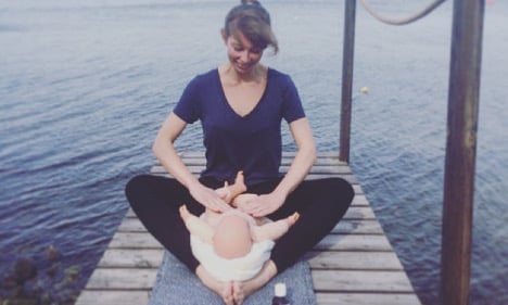 'My massage helps Swedes to bond with their babies'