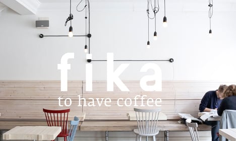 ‘Fika is a coffee break, with emphasis on break’
