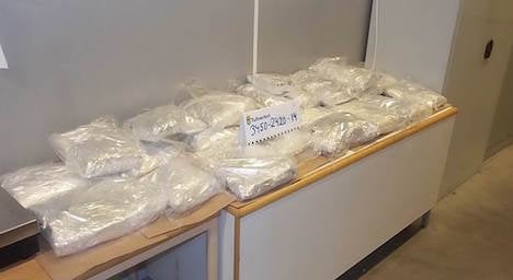 Police bust major drugs ring in Sweden