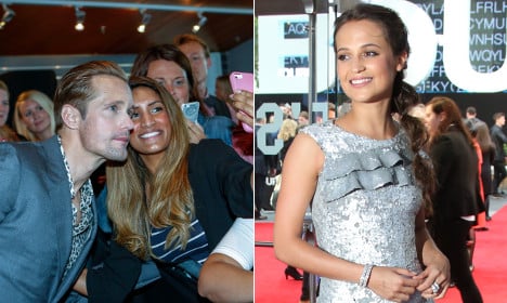 Sweden’s hottest Hollywood stars shine in the spotlight