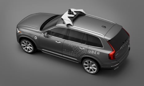 Volvo teams up with Uber in self-driving car race