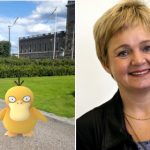 Swedish politician hunts Pokémon during PM's speech