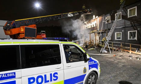 Second Stockholm asylum centre fire in a week