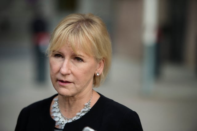 Sweden's foreign minister to visit Palestine this week