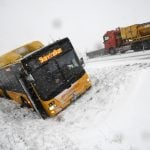 Snow and gales wreak havoc in Sweden