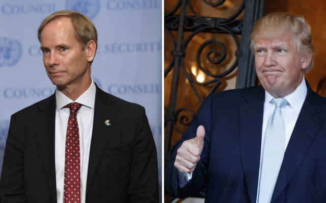 Sweden hits back at Trump over UN criticism
