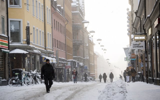 Brace yourselves: It’s going to get very cold again in Sweden