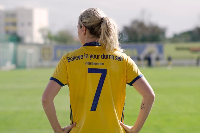 ‘Women can do anything they decide to’: Sweden team sends a message with new shirts