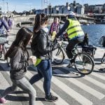 Injuries on the rise as cyclists and pedestrians clash