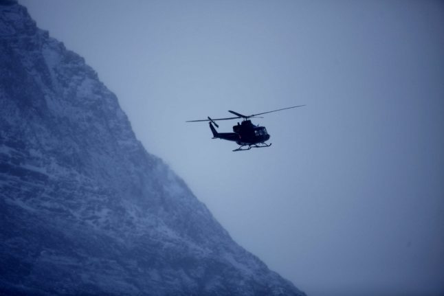 Hikers rescued from Swedish mountain in snow and fog