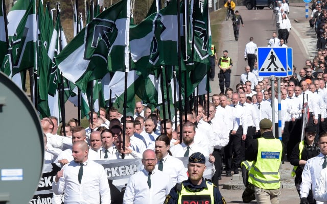 Host of Swedish politics week asks police to stop neo-Nazis from attending