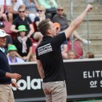 Man interrupts Swedish Open match with Nazi slogans