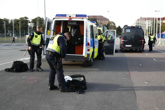 Swedish police make arrests prior to Gothenburg Nazi demonstration
