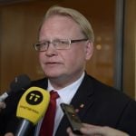 No-confidence motion against Sweden's Defence Minister collapses as two opposition parties back out