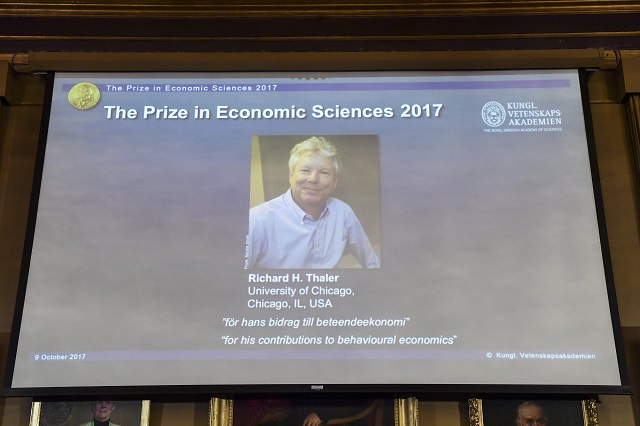BLOG: Richard H Thaler wins Sweden’s Nobel Prize in Economics