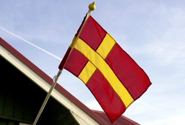 Southern Swedish region Skåne's flag gets official status