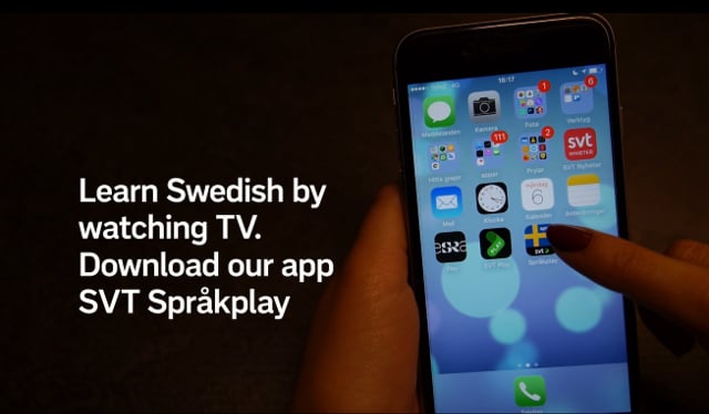 The app that teaches you Swedish while you watch TV