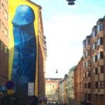 Stockholm's giant penis mural to be covered up after complaints