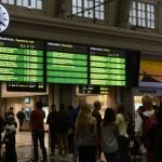 Stockholm trains at standstill after track fire