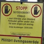 Foreign citizens arrested for trespassing in Swedish military area