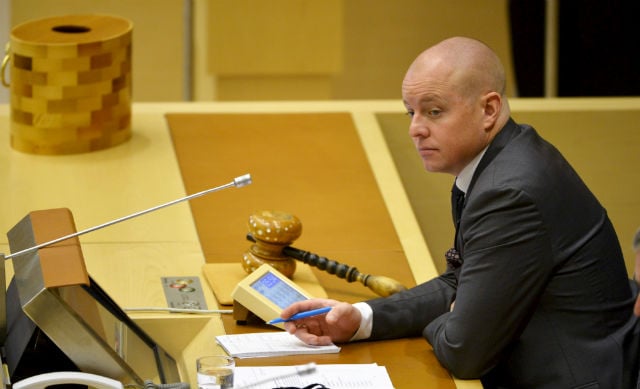 Top Swedish politician reported for claiming Jews are ‘not Swedes’
