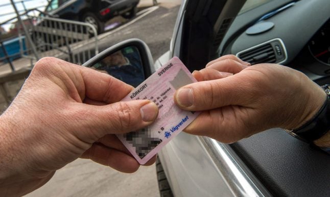 Increasing number of drivers in Sweden lose licence