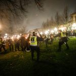 Clashes break out in Stockholm at right-wing event