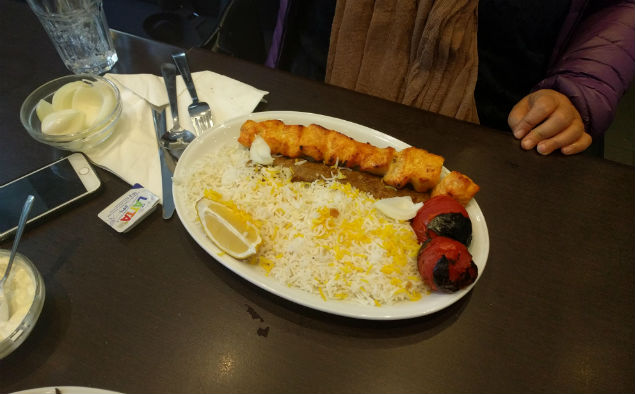 Malmö Lunch: Khoresh and kebab at Restaurang Tehran