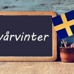 Swedish word of the day: vårvinter