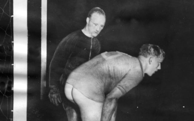 The day a naked Swedish footballer caused an unexpected scandal