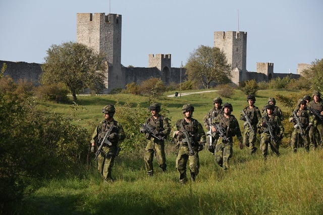 Inside Sweden's re-established military unit on Gotland