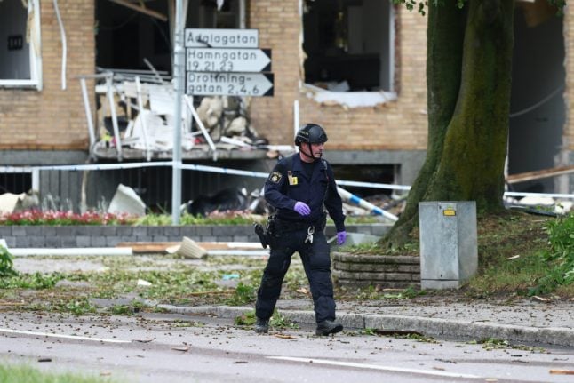 ‘Absolutely incredible’ no-one was seriously injured in Linköping explosion: police