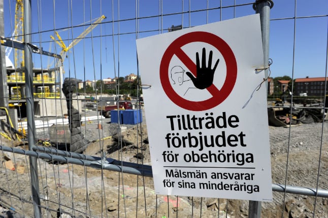 Swedish builders failing to keep track of explosives: experts