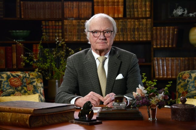 In English: King Carl XVI Gustaf's address to the nation