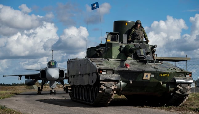 Sweden steps up Baltic defence in ‘signal’ to Russia